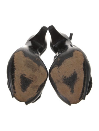 Bruno Magli Leather Slingback Flats