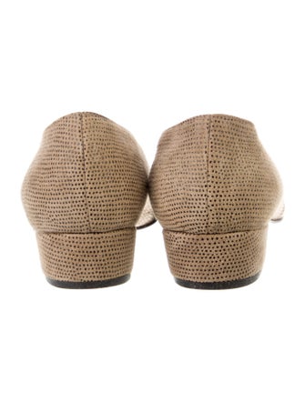 Bruno Magli Suede Printed Flats