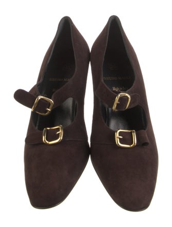 Bruno Magli Suede Pumps