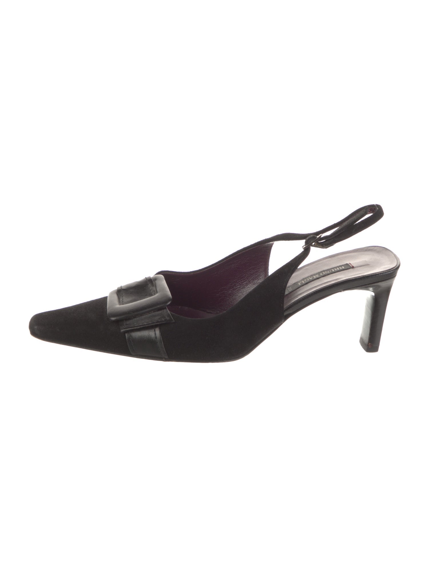 Bruno Magli Suede Slingback Pumps