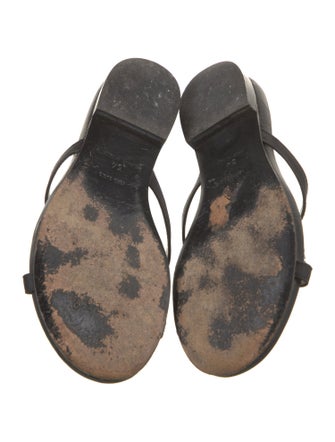 Bruno Magli Leather Slides