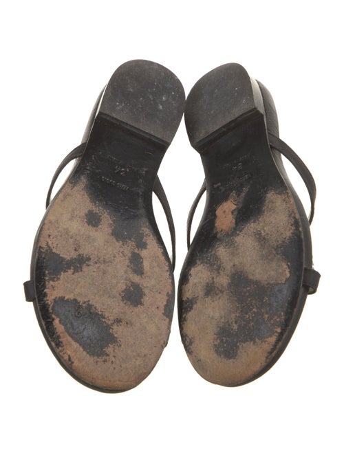 Bruno Magli Leather Slides