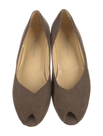 Bruno Magli Suede Printed Pumps