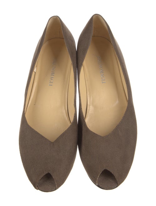 Bruno Magli Suede Printed Pumps