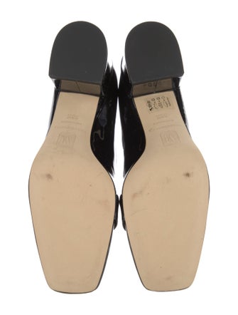 Bruno Magli Patent Leather Bow Accents Pumps