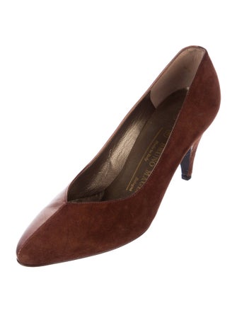 Bruno Magli Suede Pumps