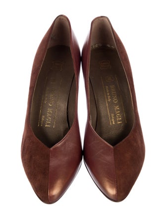 Bruno Magli Suede Pumps