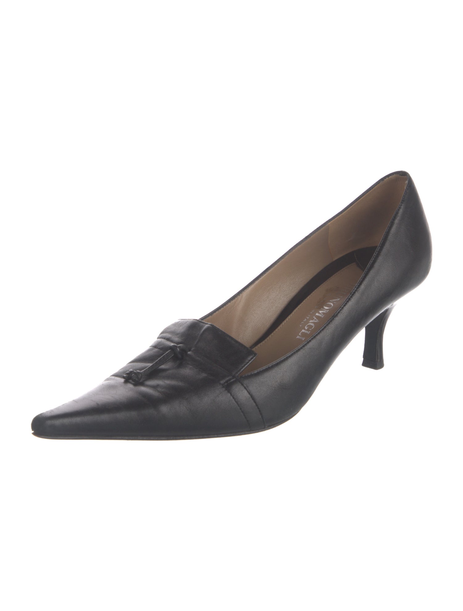 Bruno Magli Leather Pumps