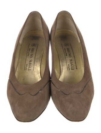 Bruno Magli Suede Pumps