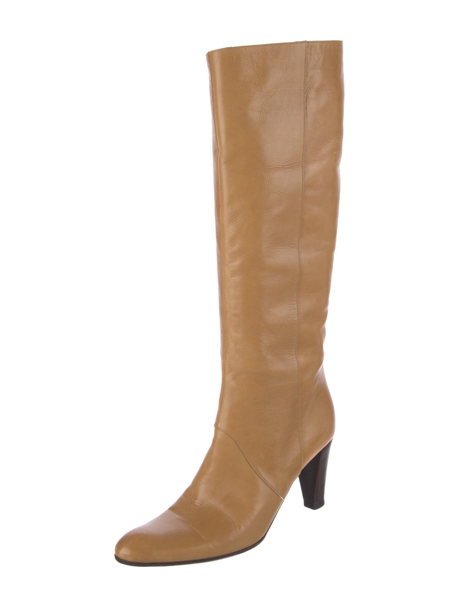 Bruno Magli Leather Riding Boots