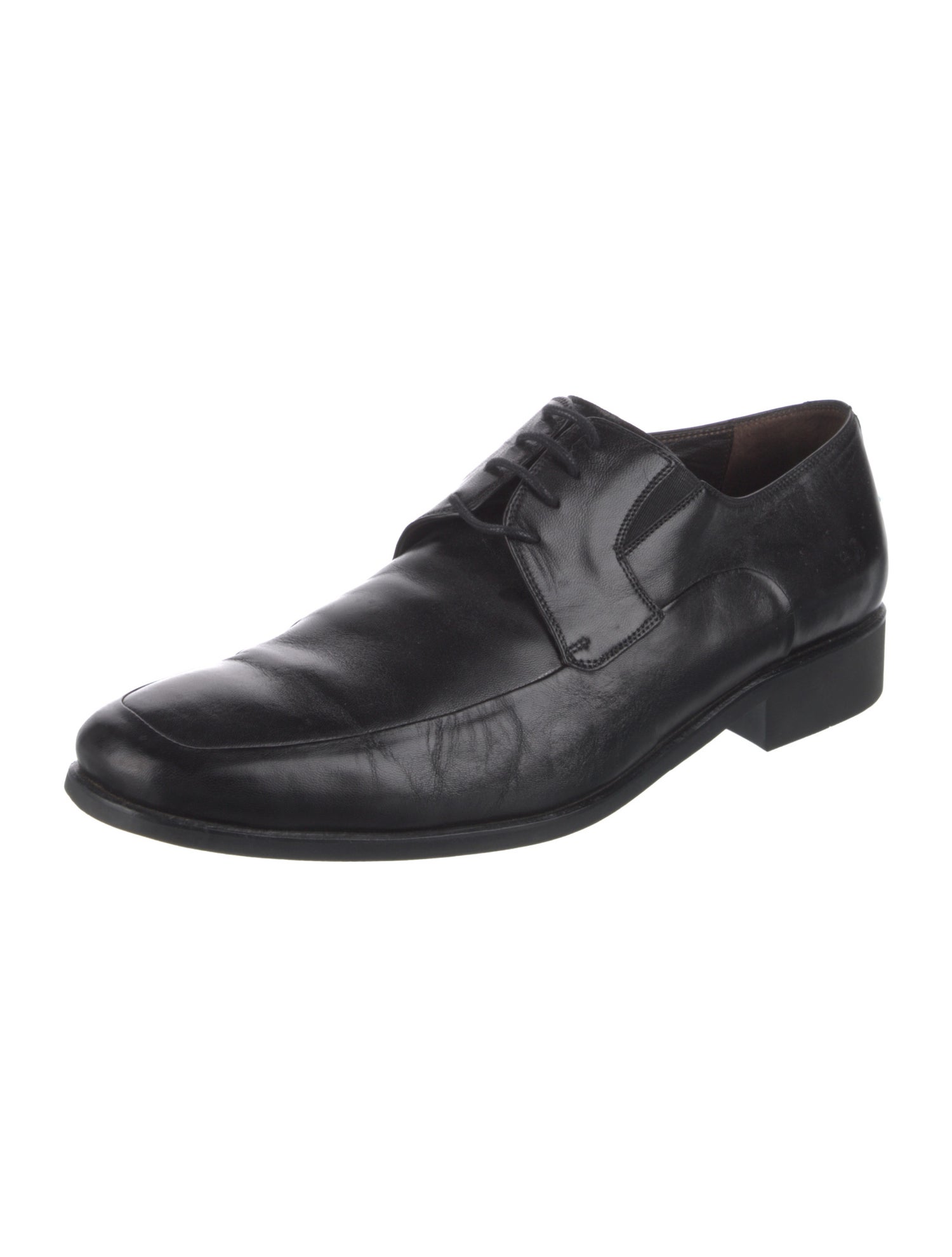 Bruno Magli Leather Derby Shoes