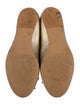 Bruno Magli Leather Bow Accents Ballet Flats