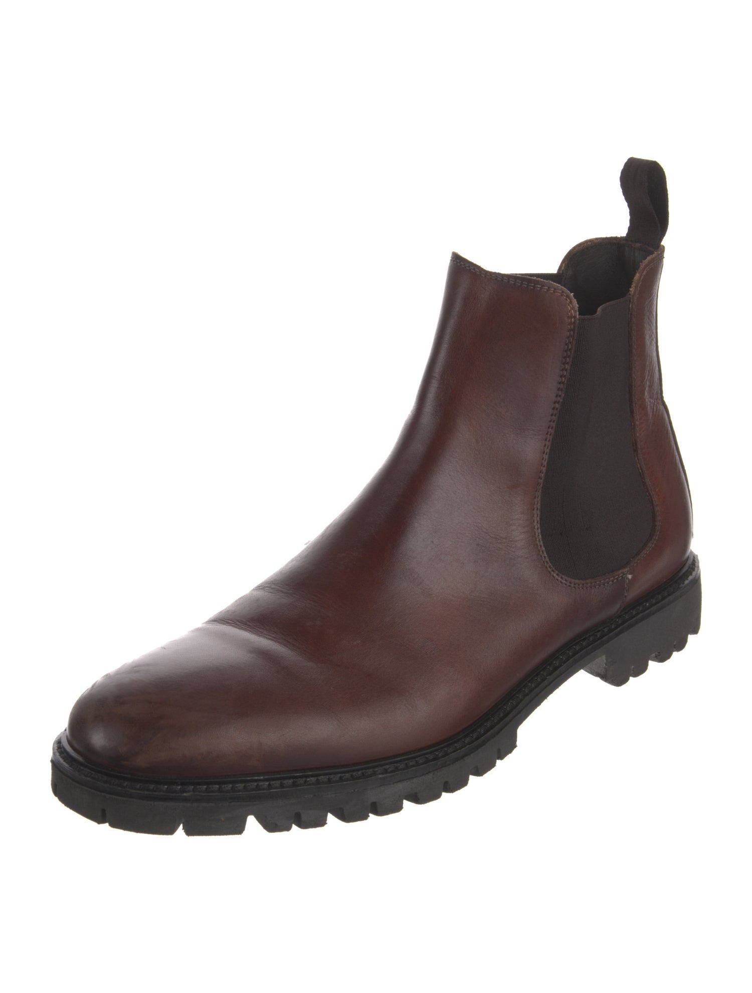 Bruno Magli Leather Chelsea Boots