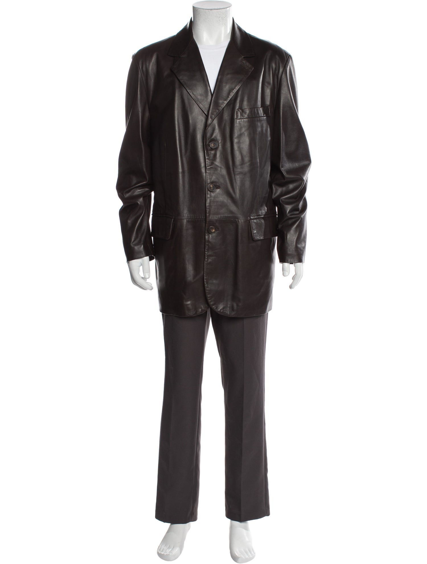 Bruno Magli Leather Jacket