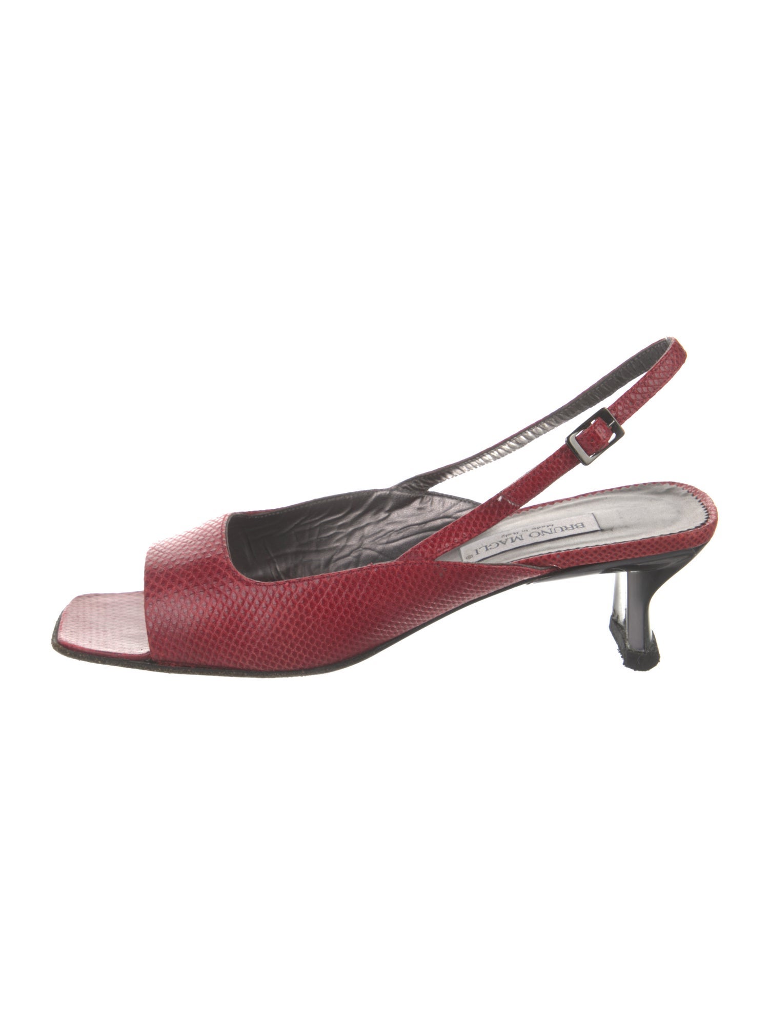 Bruno Magli Leather Slingback Sandals