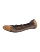 Bruno Magli Leather Ballet Flats