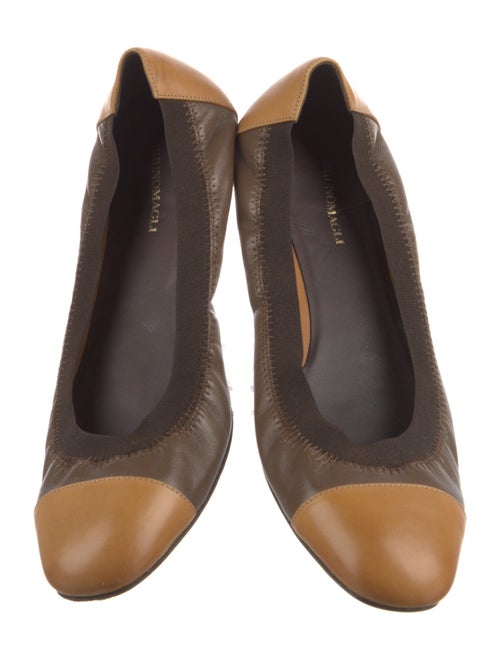 Bruno Magli Leather Ballet Flats