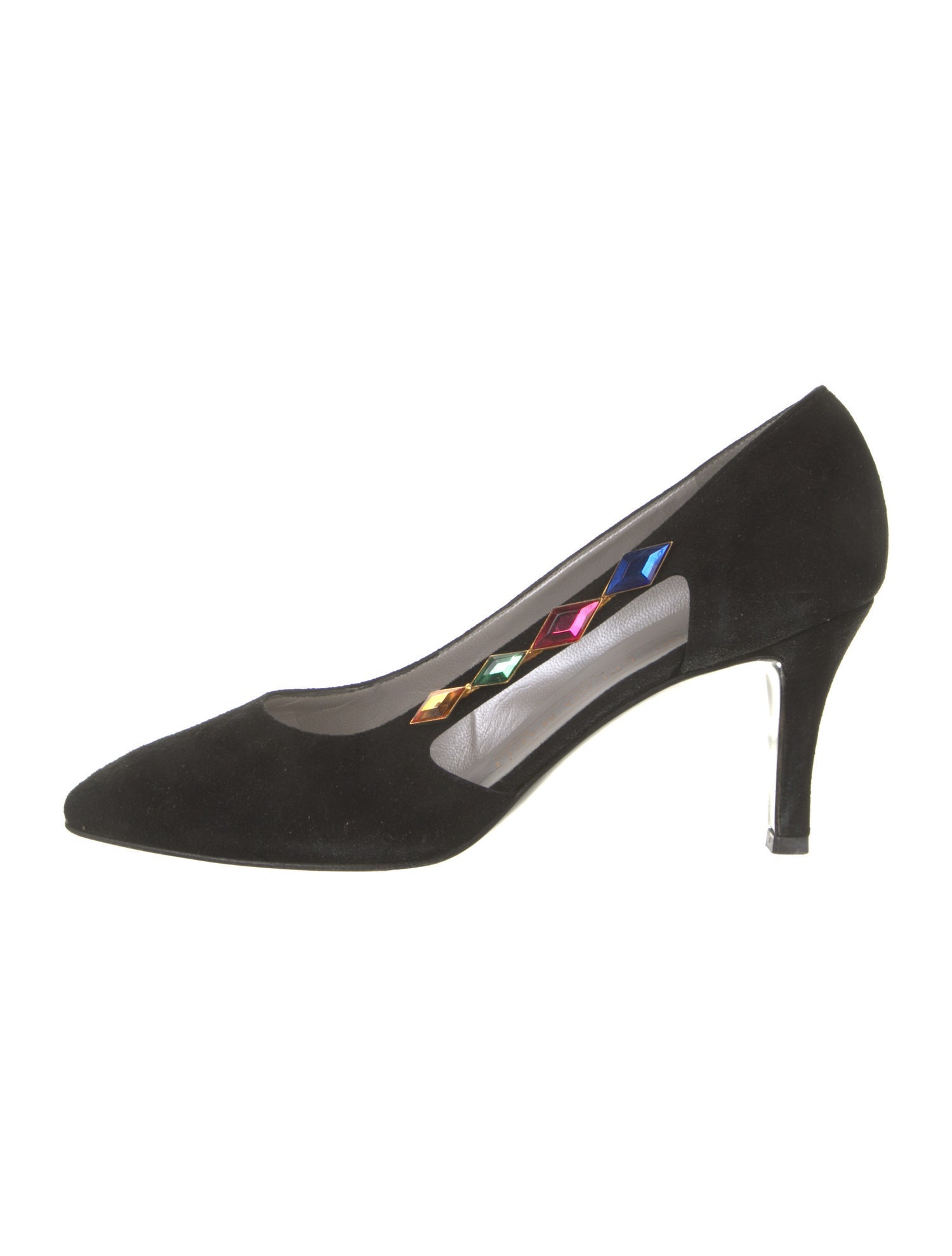 Bruno Magli Satin Bow Accents Pumps