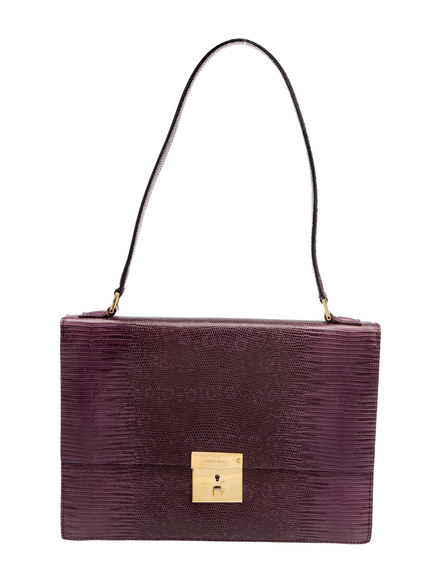 Bruno Magli Embossed Leather Shoulder Bag