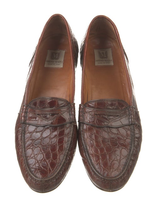Bruno Magli Alligator Loafers