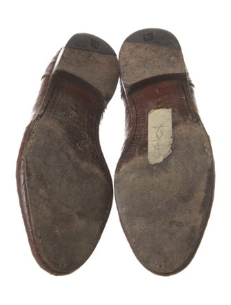 Bruno Magli Alligator Loafers