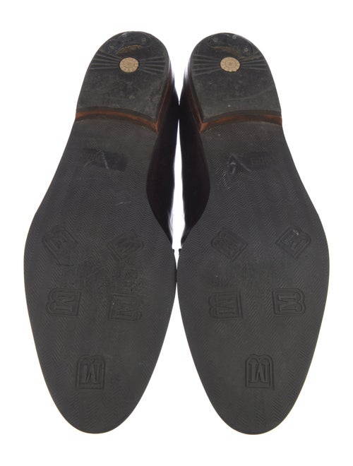 Bruno Magli Leather Tassel Accents Loafers