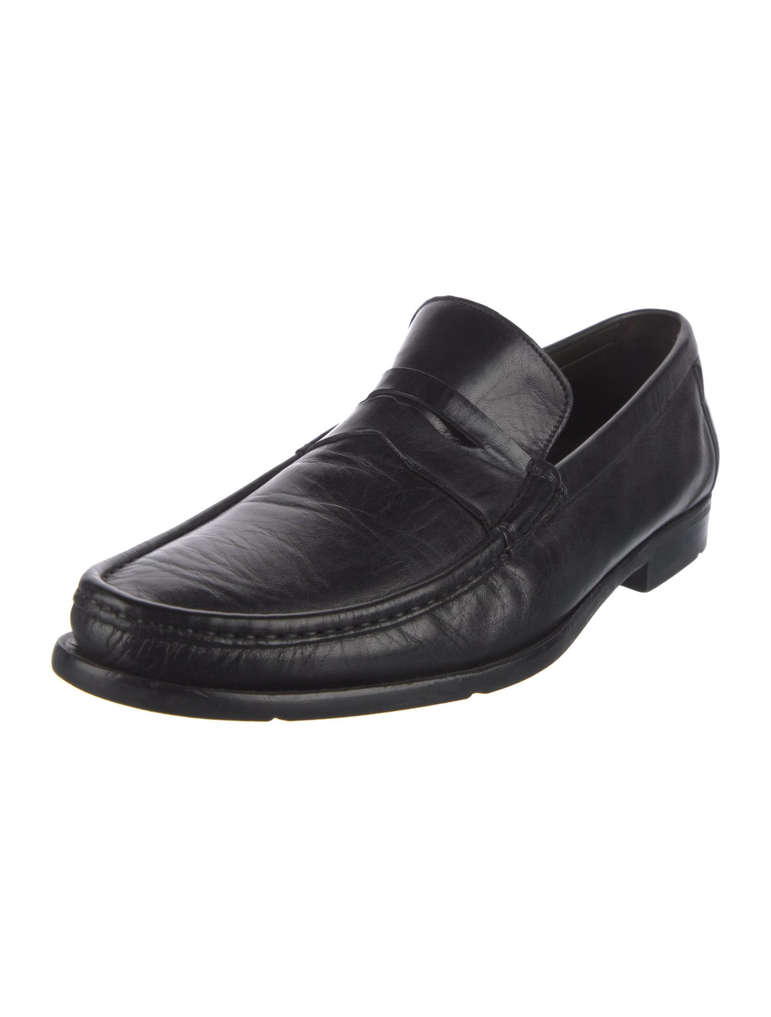 Bruno Magli Leather Loafers