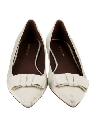Bruno Magli Satin Ballet Flats