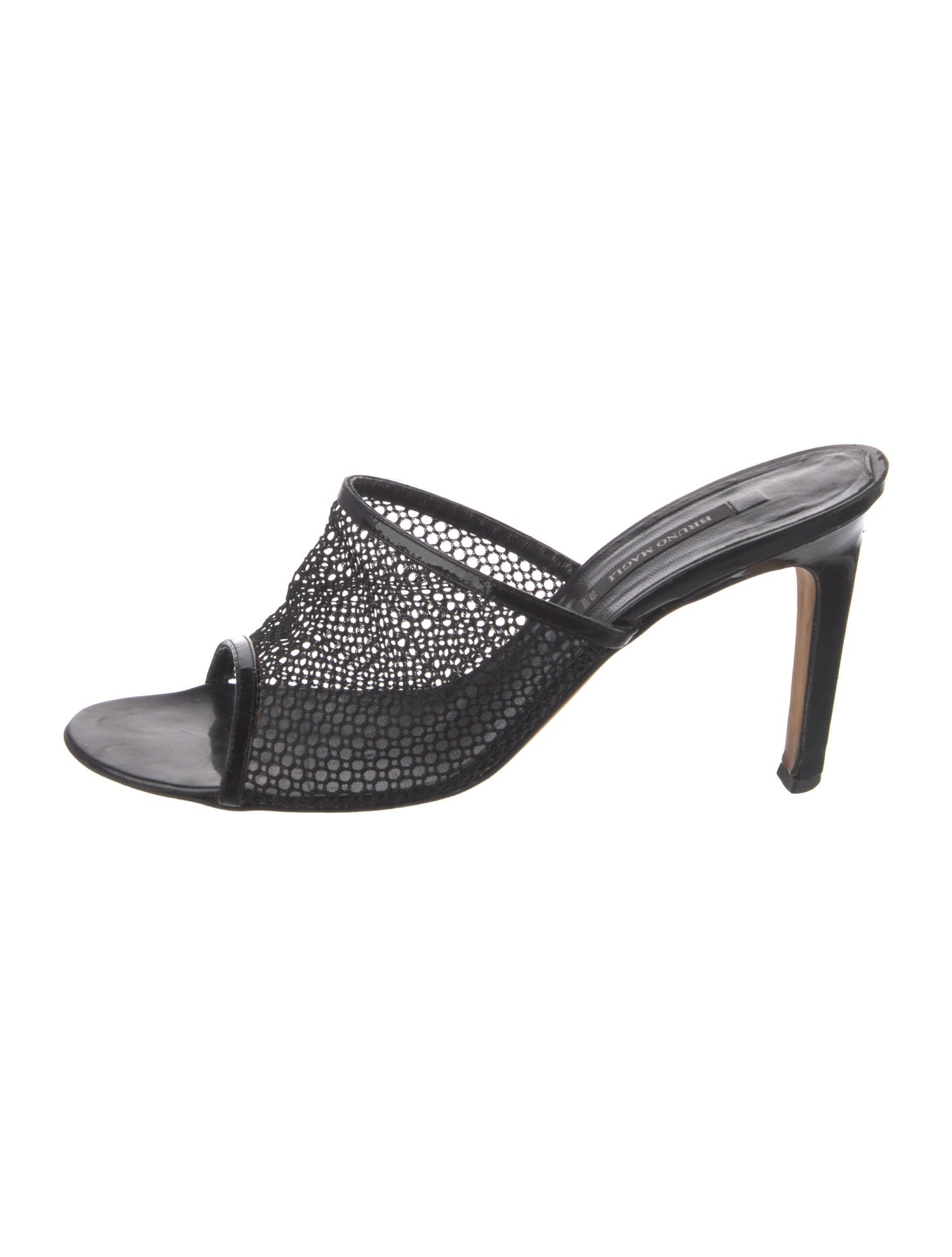 Bruno Magli Leather Slides