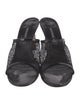 Bruno Magli Leather Slides