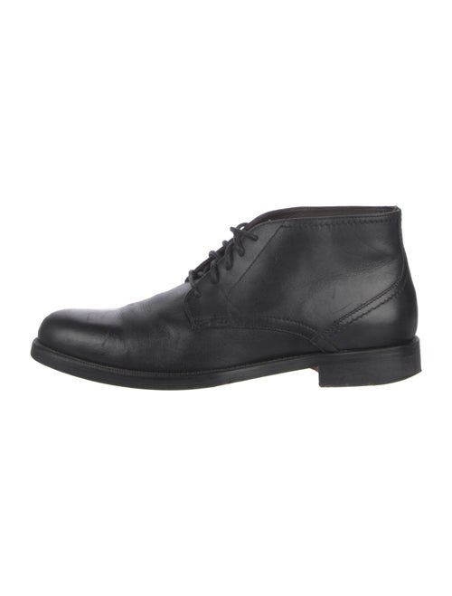 Bruno Magli Leather Lace-Up Boots