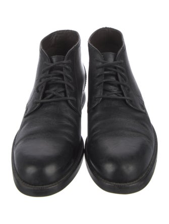 Bruno Magli Leather Lace-Up Boots