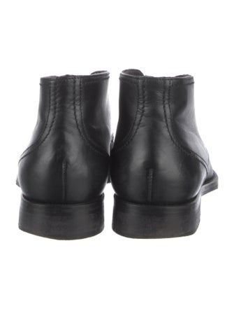 Bruno Magli Leather Lace-Up Boots