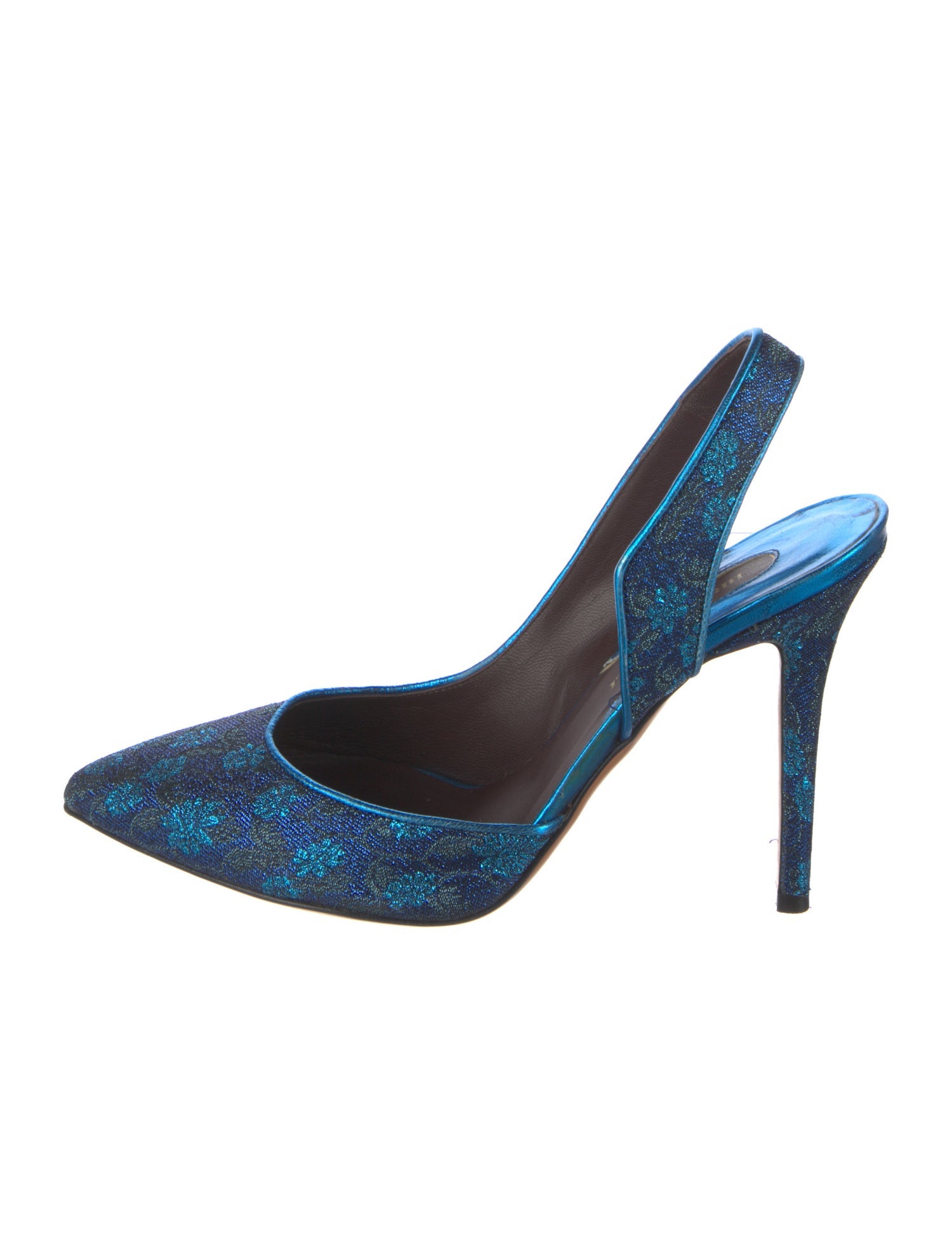 Bruno Magli Printed Slingback Pumps