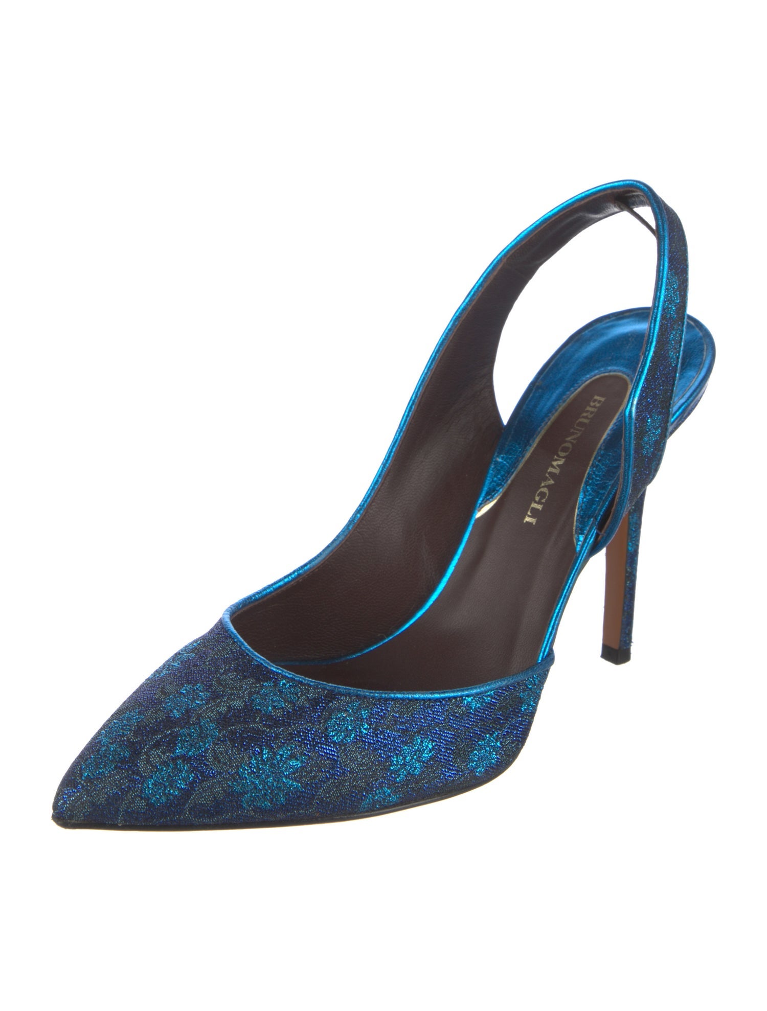 Bruno Magli Printed Slingback Pumps