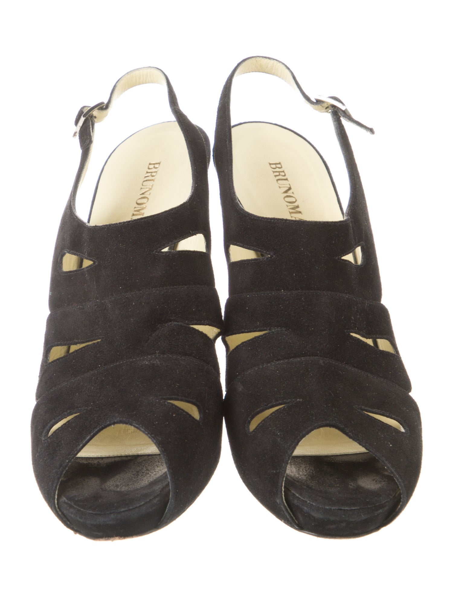 Bruno Magli Suede Slingback Pumps