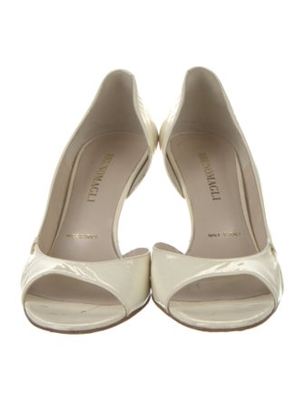 Bruno Magli Leather D'Orsay Pumps