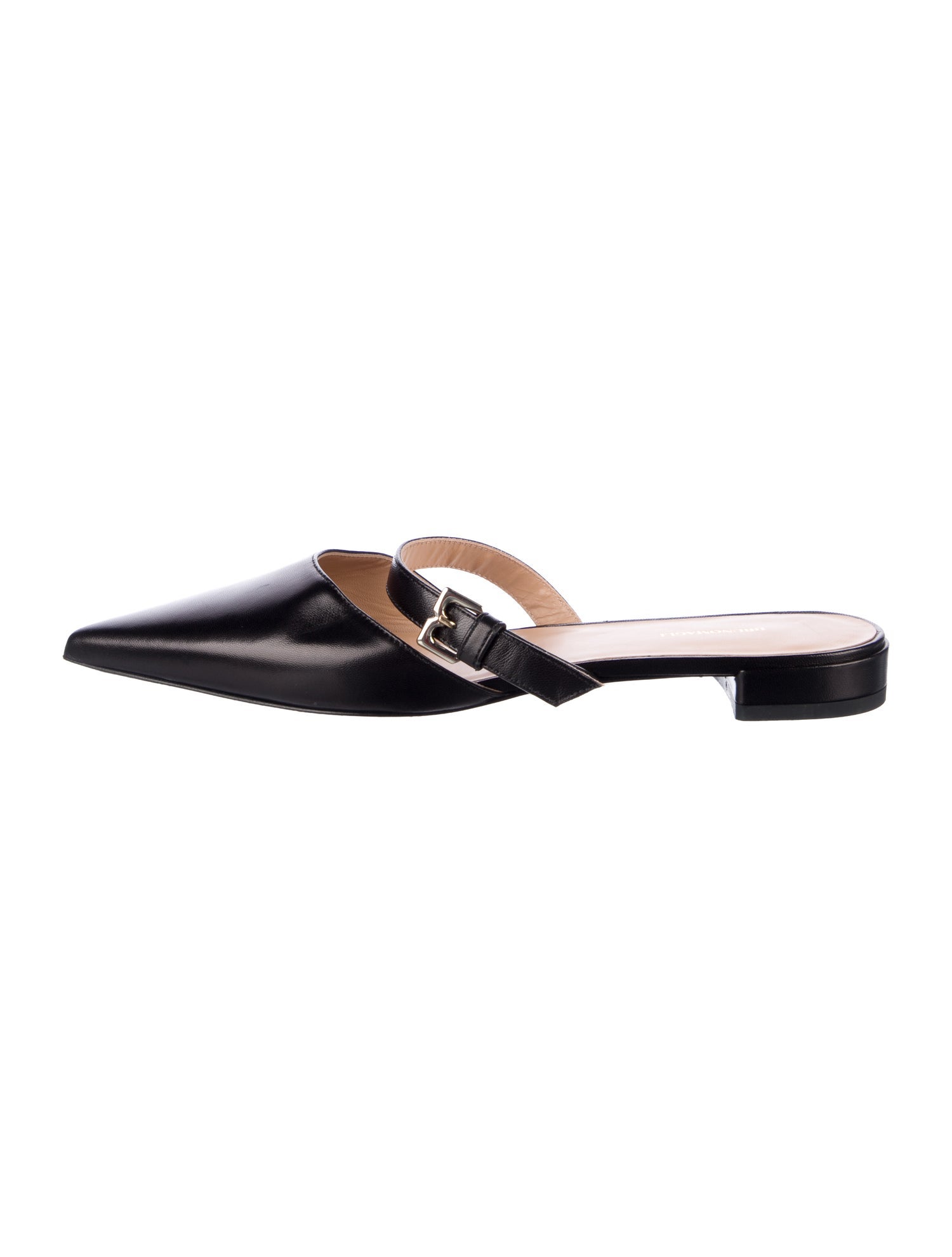 Bruno Magli Leather Mules