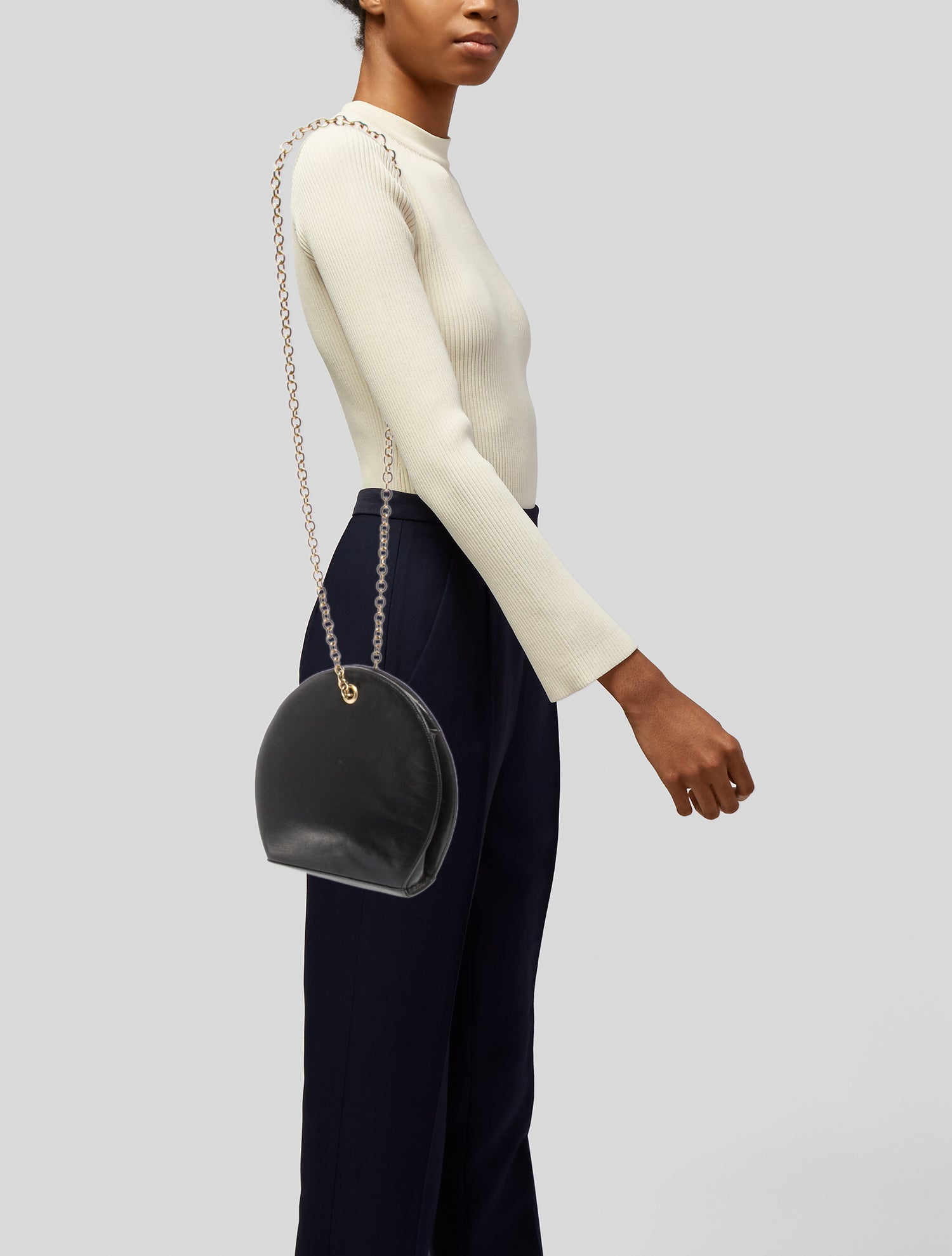 Bruno Magli Leather Evening Bag