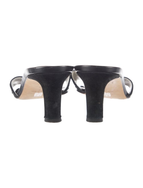 Bruno Magli Suede Studded Accents Slides