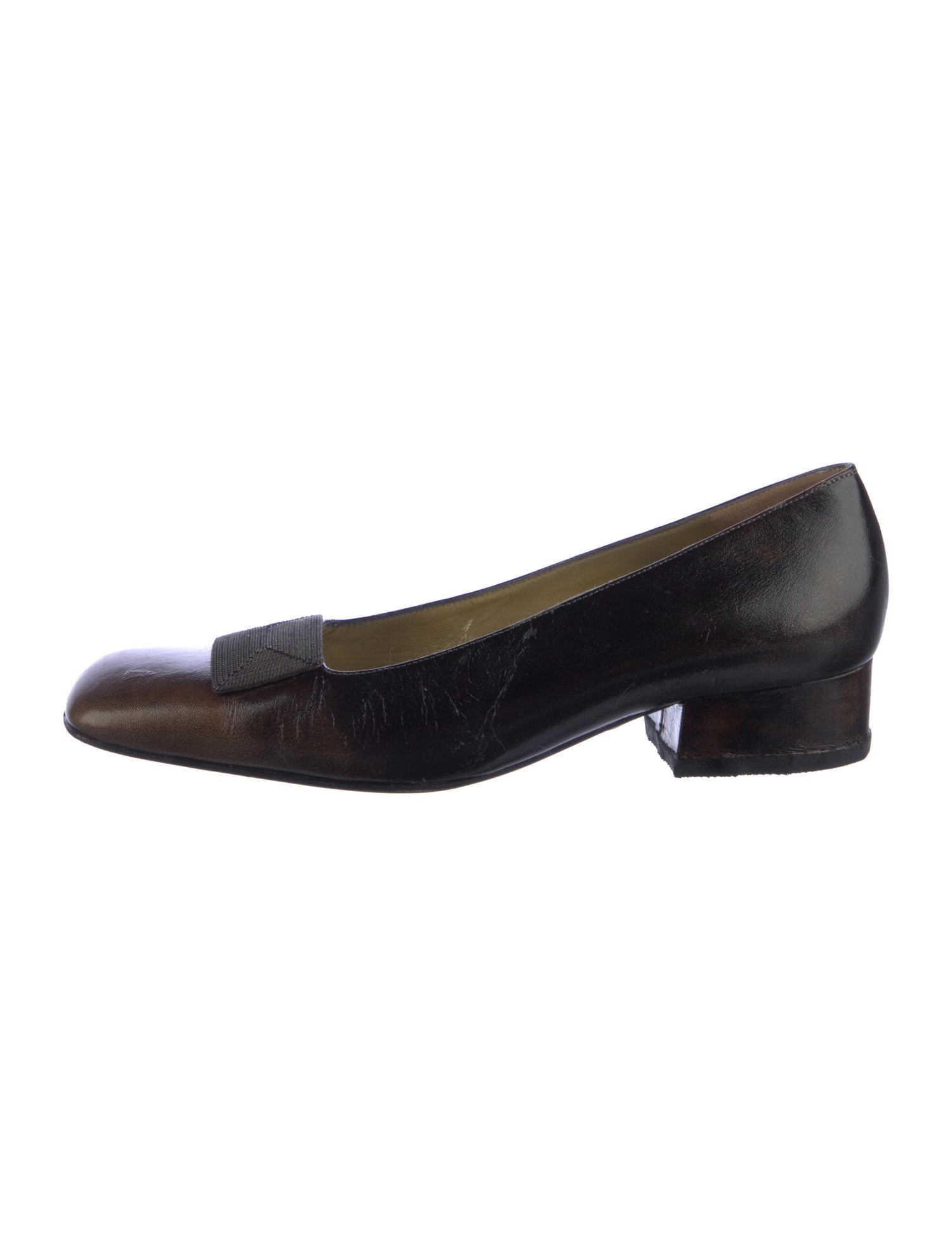 Bruno Magli Leather Pumps