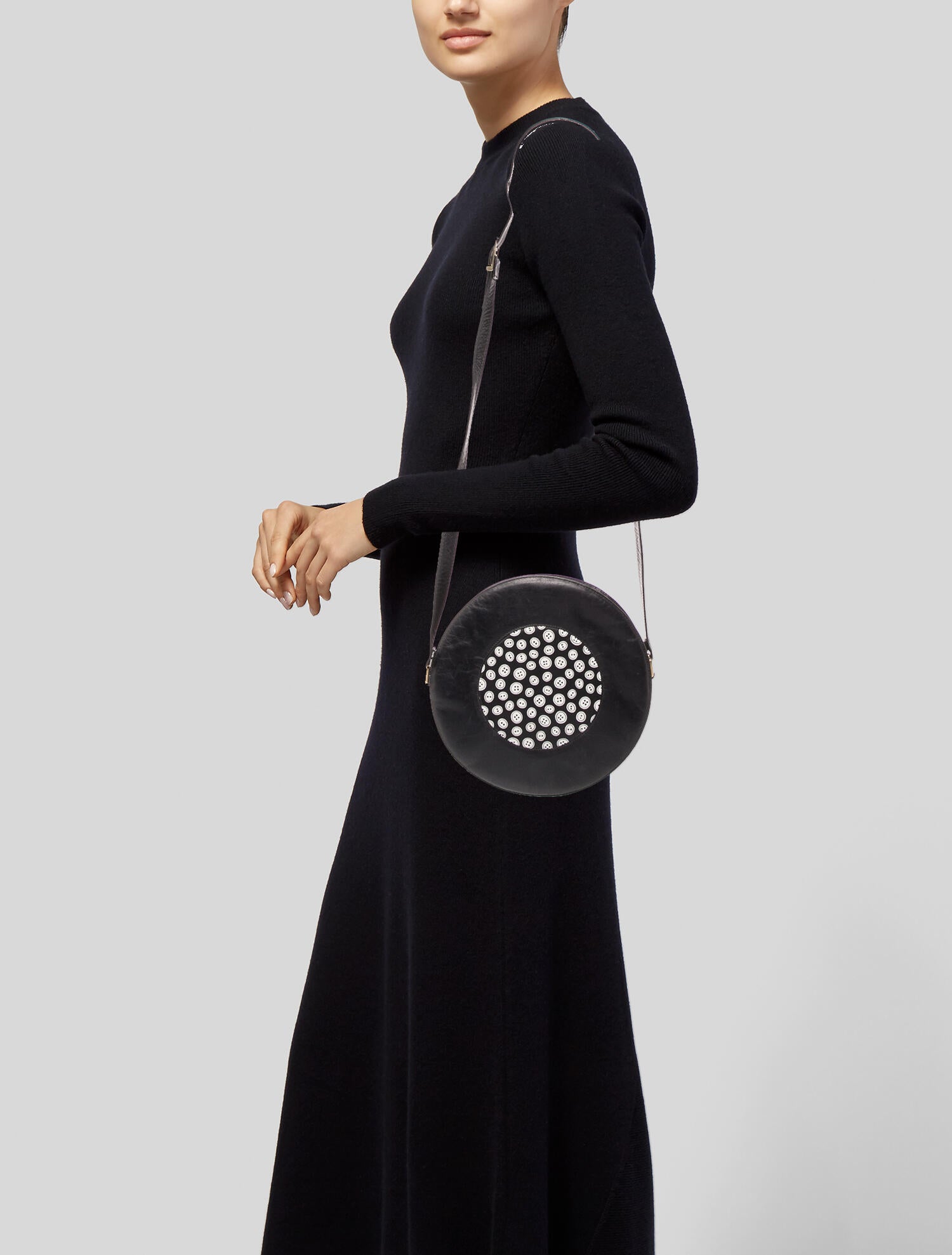 Bruno Magli Leather Crossbody Bag