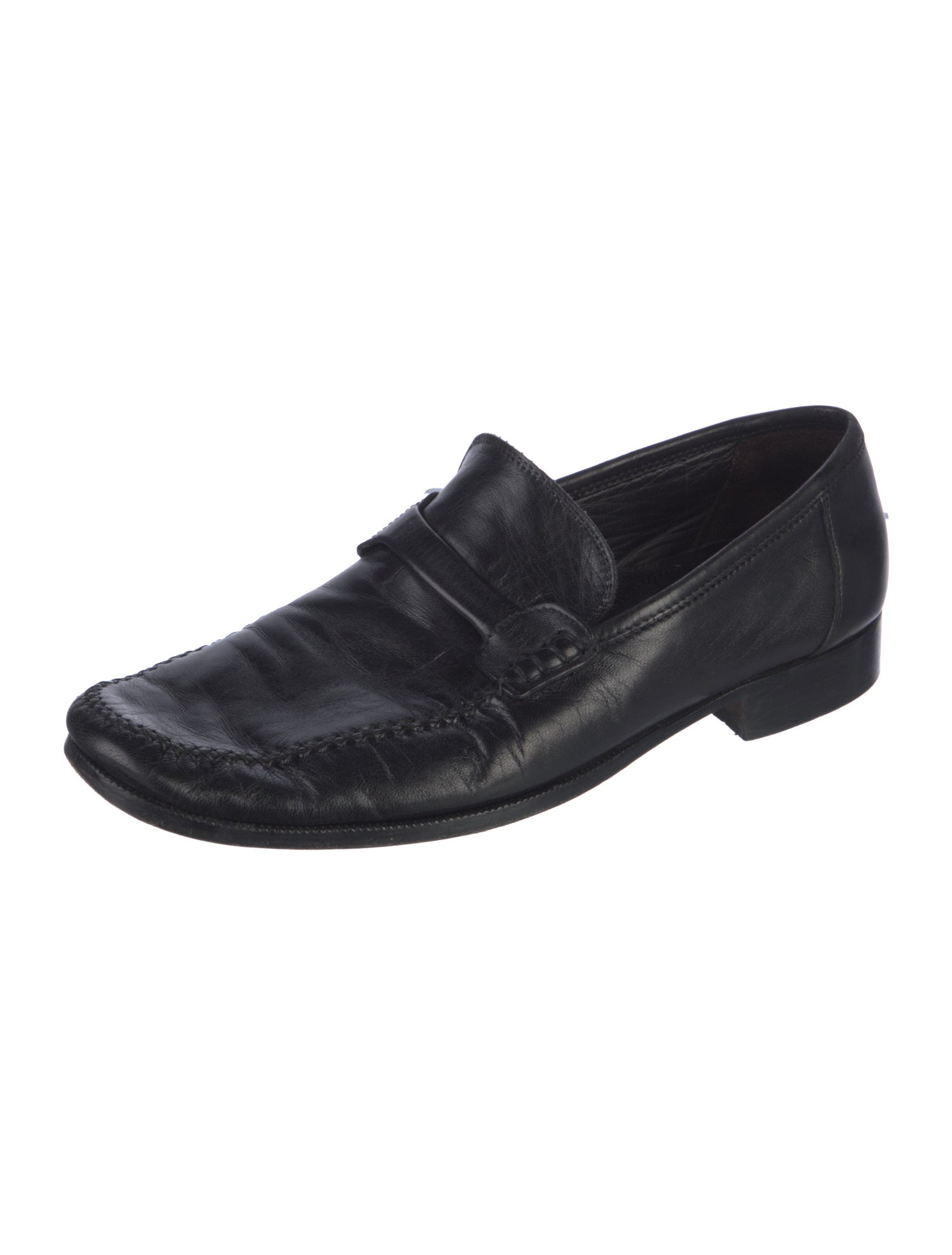 Bruno Magli Leather Dress Loafers