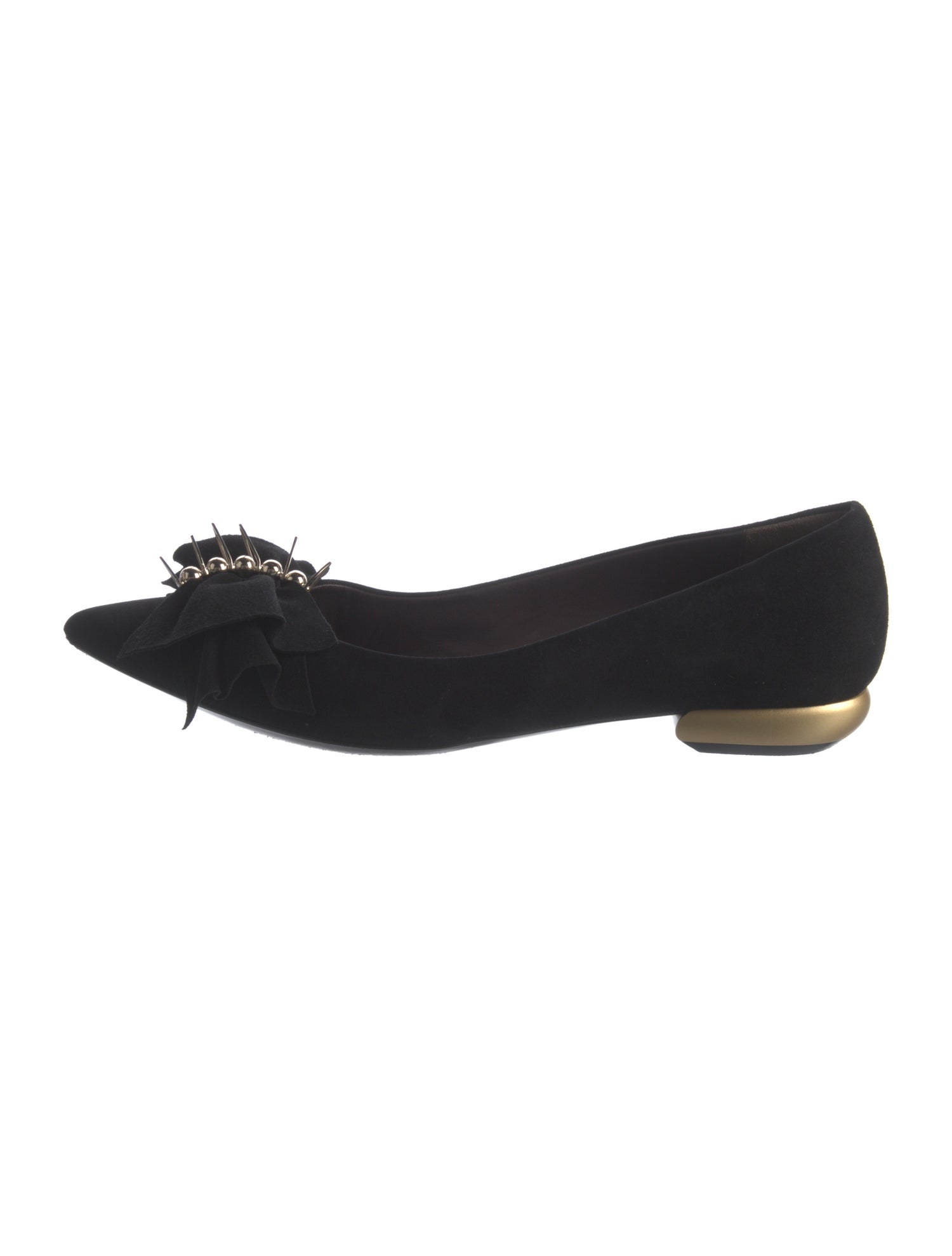 Bruno Magli Suede Ballet Flats