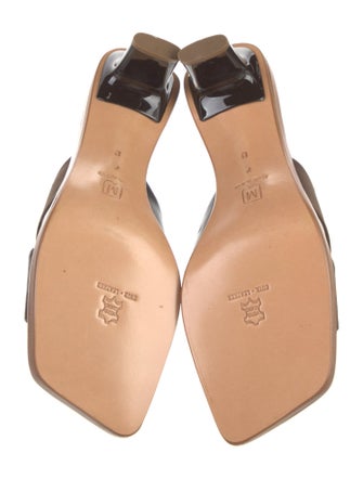 Bruno Magli Satin Slides