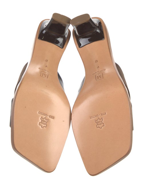 Bruno Magli Satin Slides