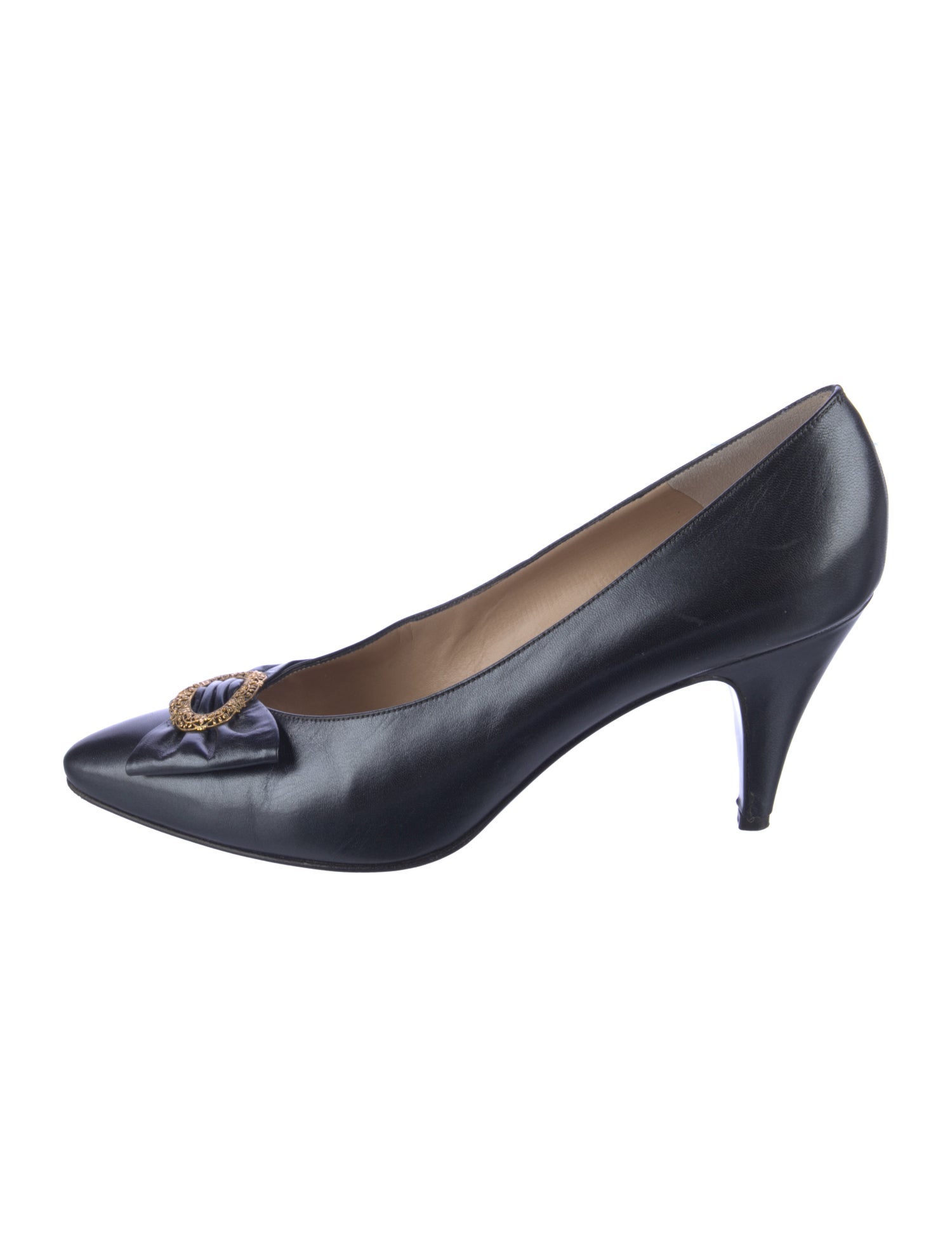 Bruno Magli Leather Pumps