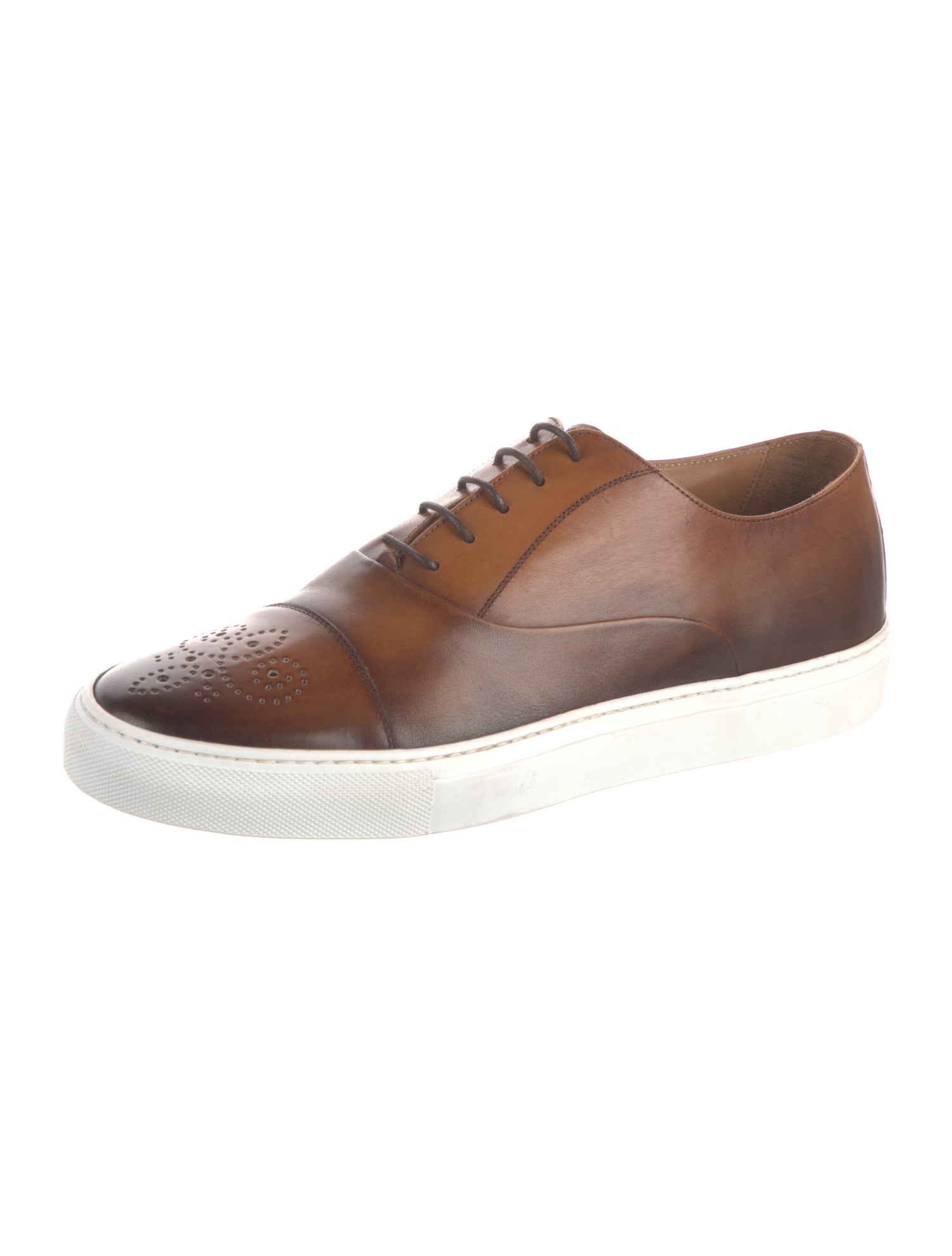 Bruno Magli Leather Sneakers