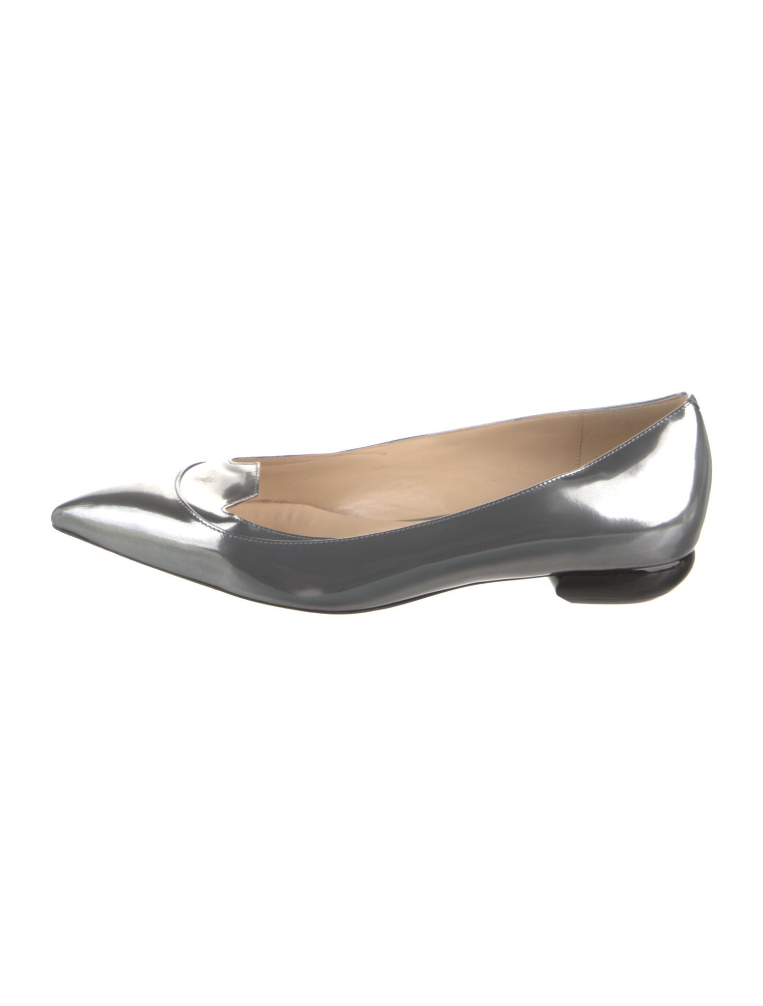 Bruno Magli Patent Leather Ballet Flats