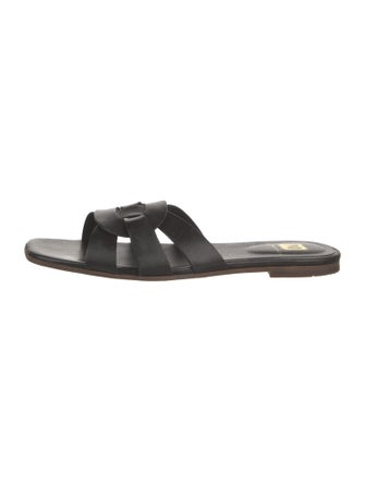 Bruno Magli Leather Slides